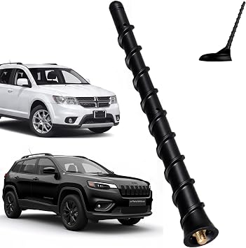 7 Inch Antenna for 2011-2025 Jeep Cherokee Grand Cherokee Dodge Avenger Liberty Durango Dart Journey Chrysler 200 Fiat 500 OEM 5091100AA 68297936AA 5091100AB