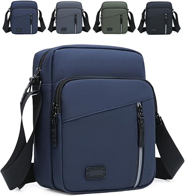 Men's Shoulder Bag Crossbody Bag Large Business Messenger Bag