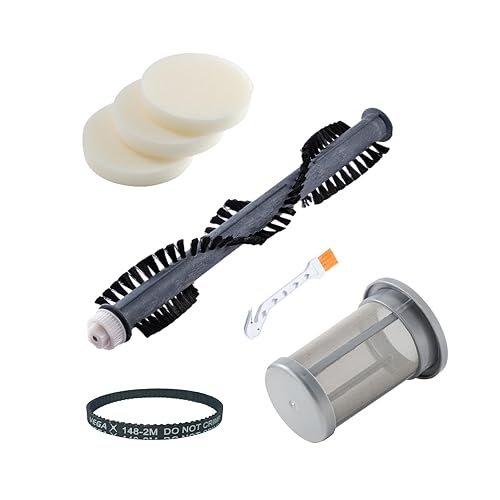 Vacuum Replacement Part Kit Including Roller/Foam Filter/Belt/Debris Screen for Shark