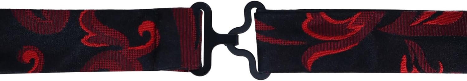 Trafalgar Men's Christian the Romantic Brocade Silk Bow Tie