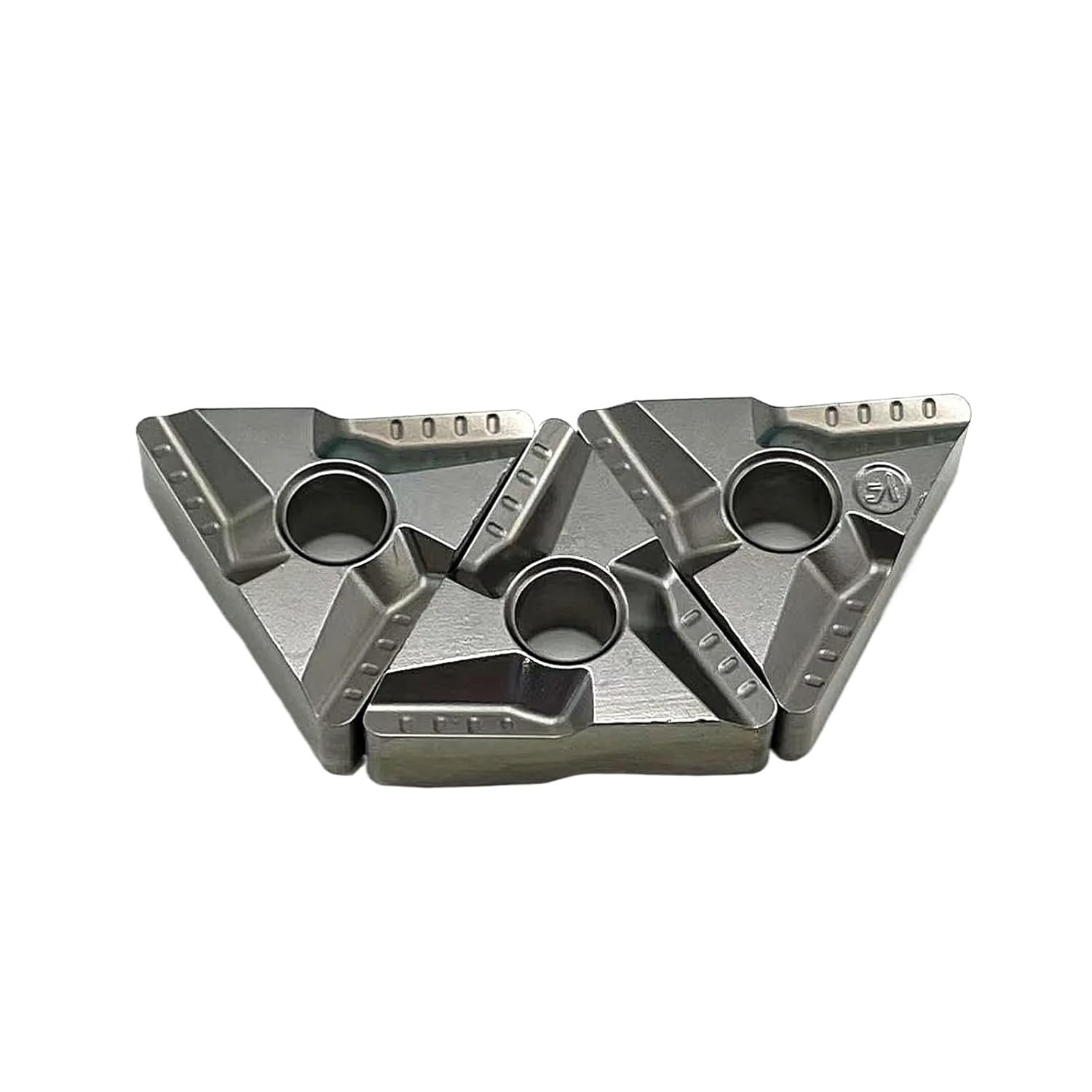 Carbide Turning Inserts 10PCS TNMG160404L VF CT3000 Lathe Carbide Negative Triangular Cutting Tools Grooving