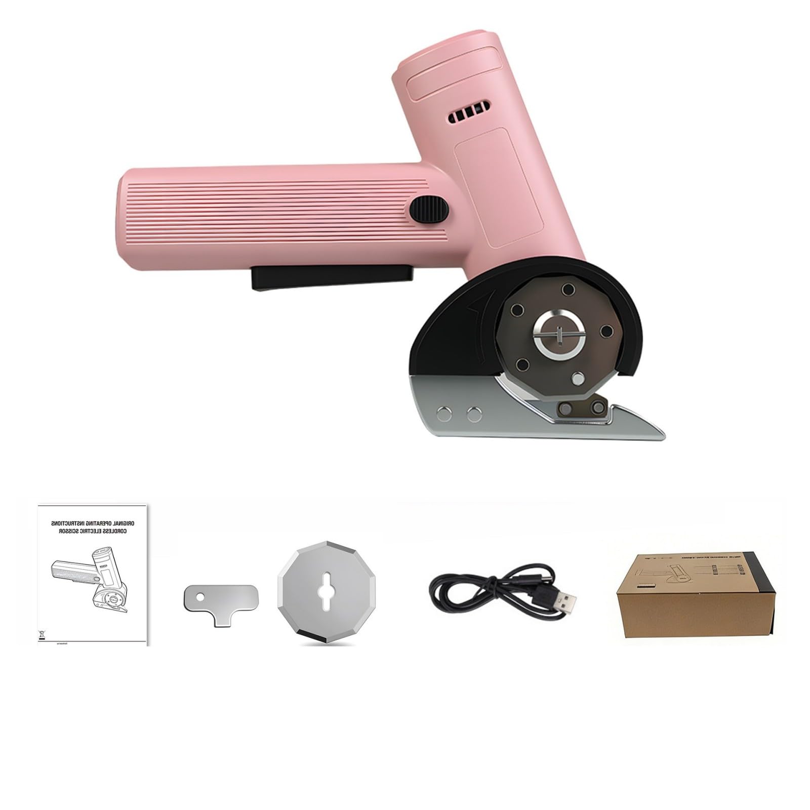 Nucelit A Easy To Cleaning Electric Scissors With Cover For Efficient Cloth Nd Paper Cutting Ergonomic Electric Scissors