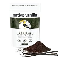 Vista 8 de Native Vanilla vainilla en polvo molida
