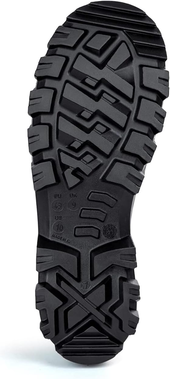 Bekina MidliteX SolidGrip O4 Waterproof Wellington Boots for Men and Women - Lightweight Non Slip Insulated Work Boots with SRC Certified Traction Outsoles