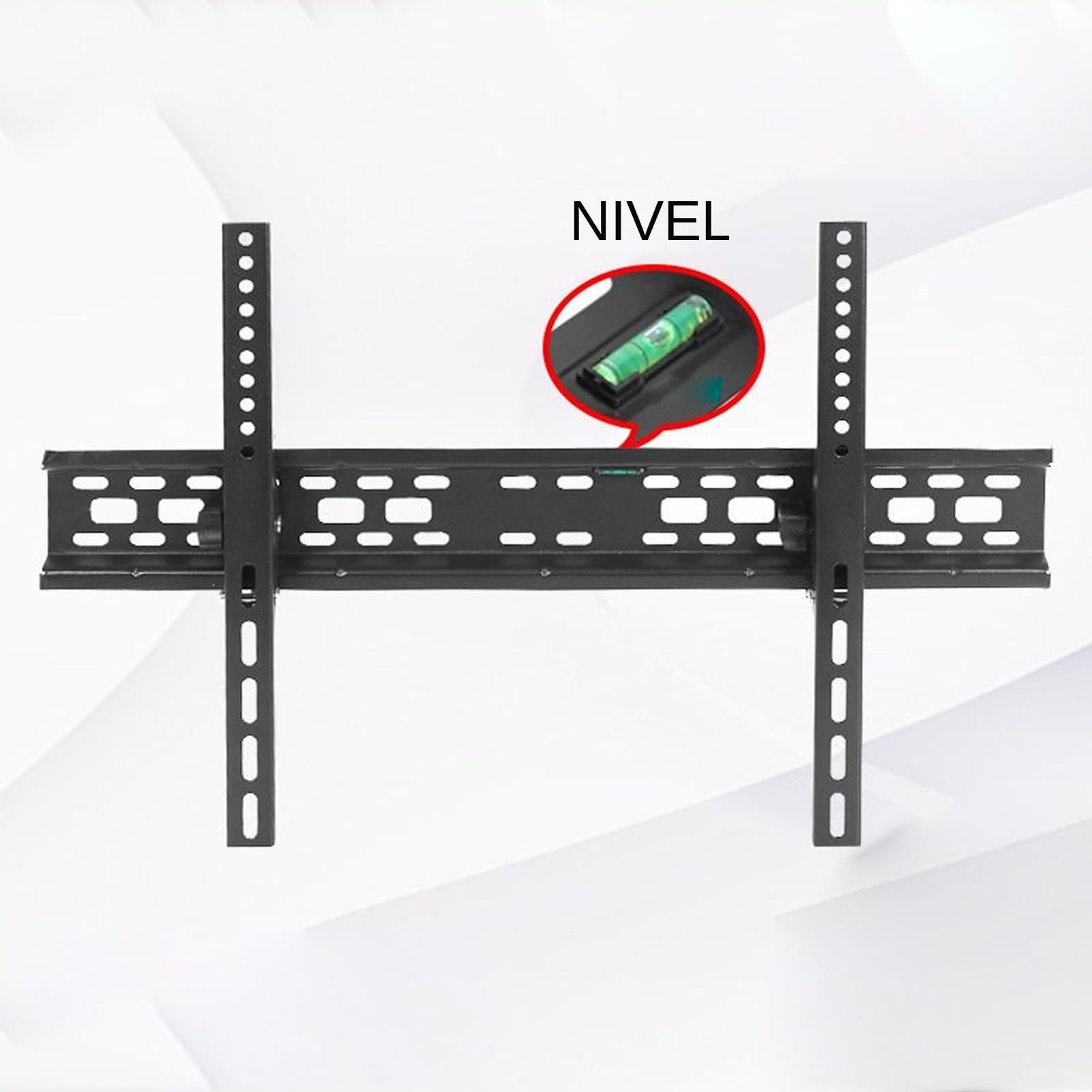 Supporto TV a Parete Supporto TV Con Sollevamento Monitor | Attacco Schermi Sottili per Curvo e Ideale per Hotel e Soggiorno