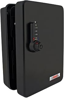KeyGuard SL-8548-UB Dual Access Combination Key Cabinet with Black 4-Dial Combi-Cam Ultra - 48 Hook
