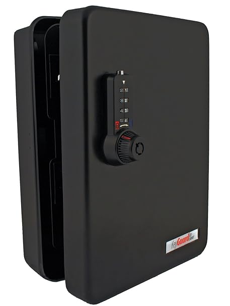 SL-8548-UB Dual Access Combination Key Cabinet With Black 4-Dial Combi-Cam Ultra - 48 Hook