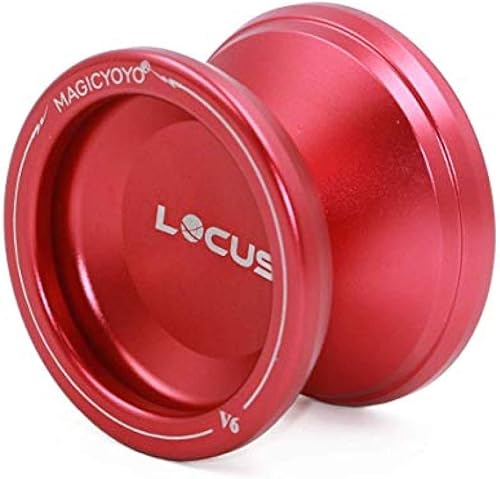 Miniatura 4 de MAGICYOYO Locus V6 - Yoyó sensible de aluminio ideal para principiantes negro rosa azul
