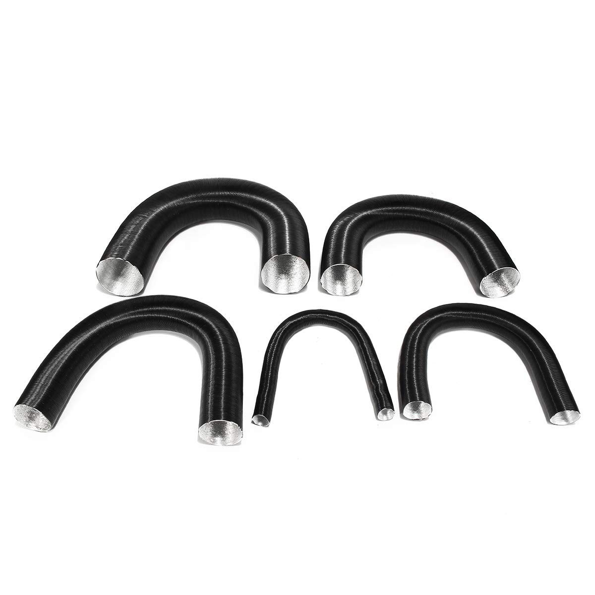 Tubo Di Scarico Per Condizionatore Auto - Allungabile Da 35 A 65cm, In Alluminio, Diametro 60mm - Foto 5