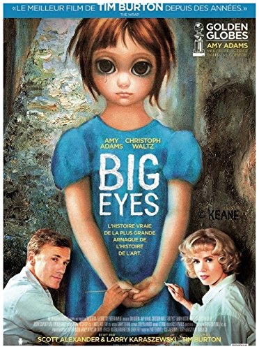Affiche du Film Big Eyes - Poster cinematografico Originale, Formato Piccolo (53x40 cm Piegato), Tim Burton