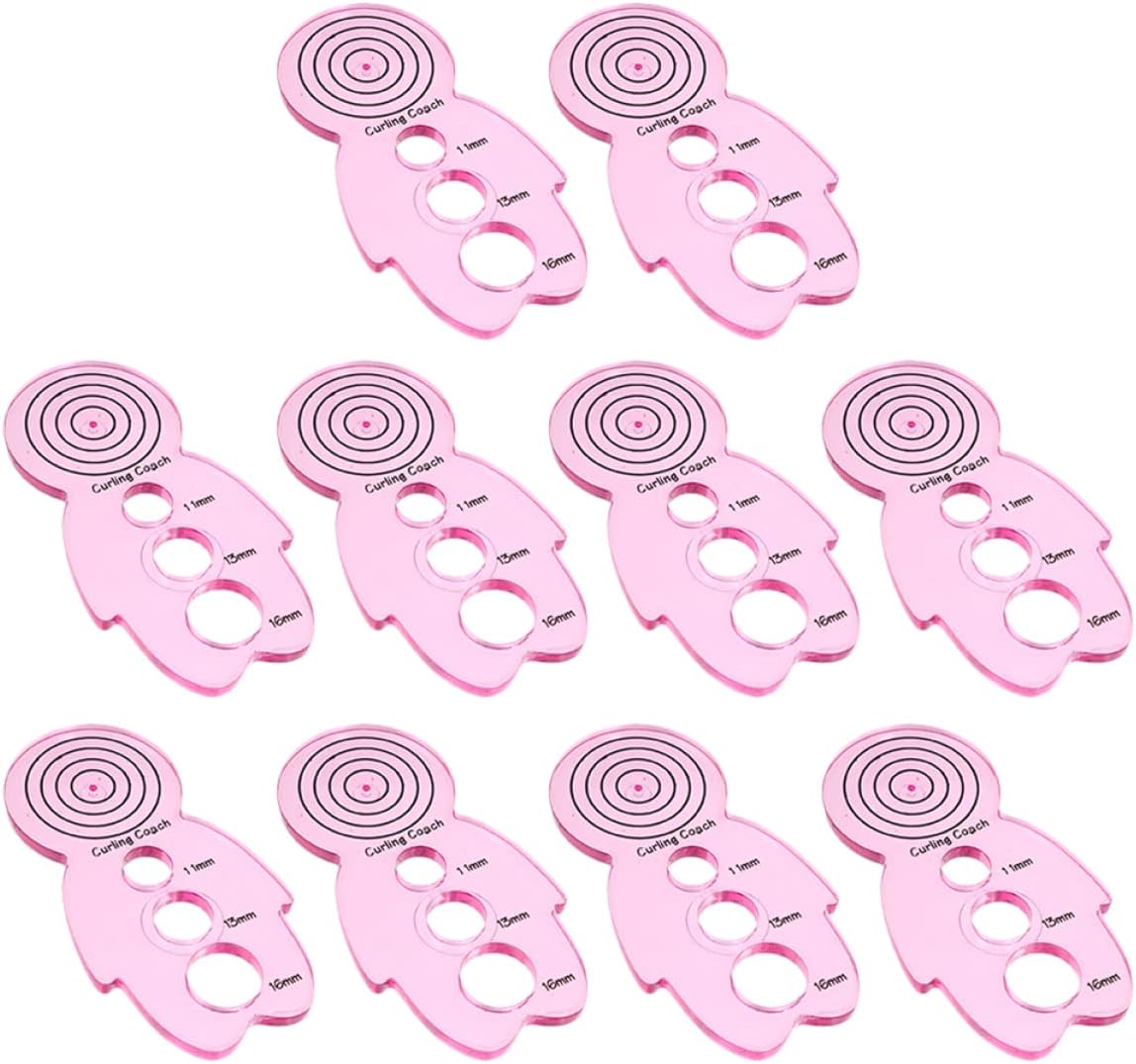 Holibanna 10pcs DIY Paper Quilling Mold Quilling Paper Tool Craft Tool for Craft