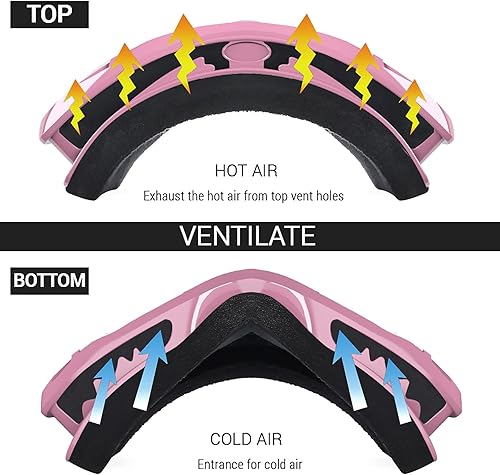 Miniatura 5 de JULI - Gafas de esquí y snowboard para hombres, mujeres y jóvenes, 100% protección UV, antivaho con doble lente M1