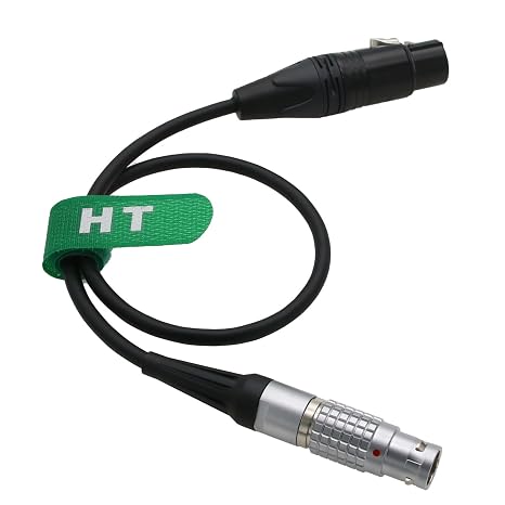 12V Power Cable for Tiffen Steadicam M2 Ultra to Sony Canon C500 MKII C300 mk3 C700 C400 Panasonic Camera, 2B 3 Pin to XLR 4 Pin Female 45cm