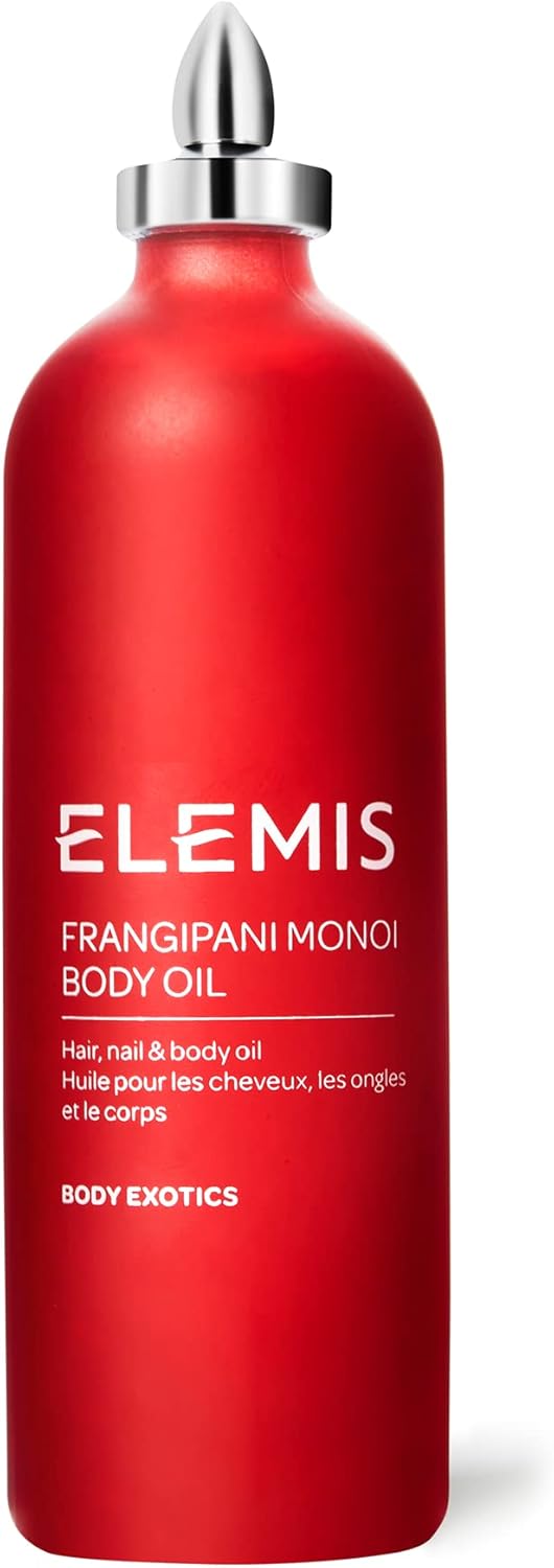 ELEMIS Frangipani Monoi Body Oil Hair, Nail, and Body Oil, 3.3 fl. oz. Belleza