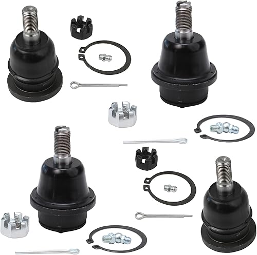 Miniatura 23 de Detroit Axle - Conjunto de juntas esféricas delanteras de 4 piezas para Dodge Ram 2500 3500 2003-2013, 2004 2005 2006 2007 2008 2009 2010 2011 2012
