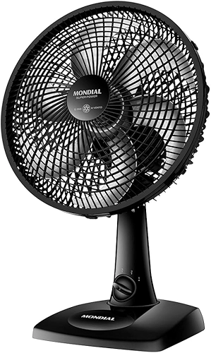 MONDIAL Ventilador de Mesa 110V, 30cm, 6 pás, Super Power - VSP-30-B