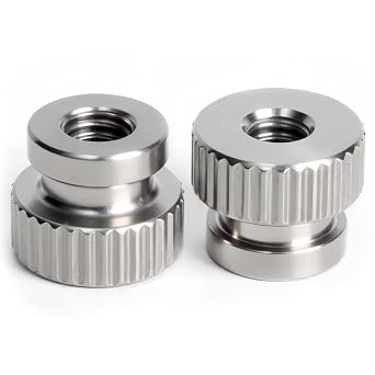 2PCS Trumpet Stop Rod Nut Screws Replacement Compatible with Bach Stradivarius Trumpet First & Third Valve Slide Secure Slide Stopper Hardware for Stable Tuning Performance