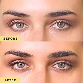 Elizabeth Mott Queen of the Fill Tinted Eyebrow Gel - Brow Filler, Volumizer & Setter - Defines, Shapes & Covers Gray Hairs - Water-Resistant, Long-Lasting - Cruelty-Free - Dark Medium Brown 4g