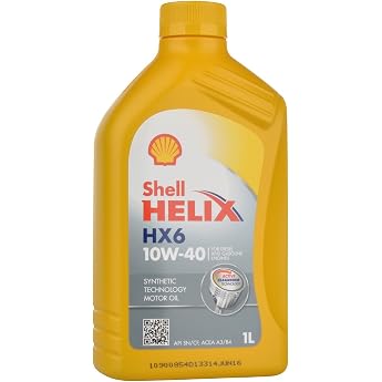 Shell Helix HX6 10W40 Engine Oil 1L
