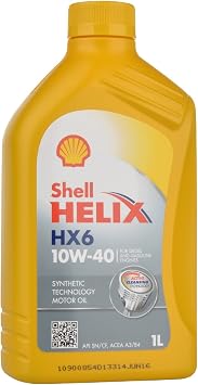 Shell Helix HX6 10W40 Motoröl 1L