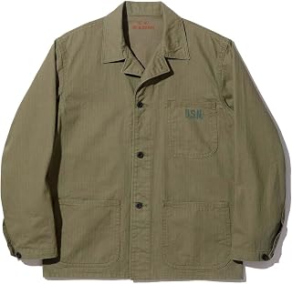 [バズリクソンズ] ジャケット N-3 UTILITY JACKET ユーティリティー ジャケット USN 米海軍 1940年代初頭 BR14872