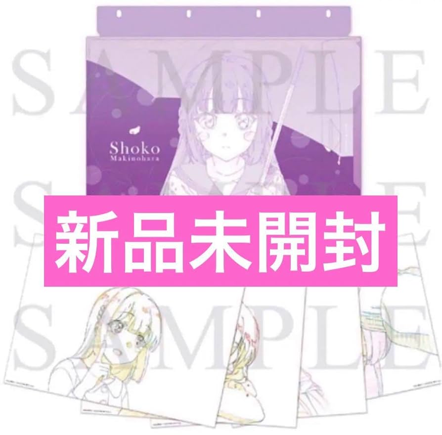 青ブタ展 複製原画セット 牧之原翔子 & クリアファイル 3枚セット 青ブタ展 牧之原翔子 複製原画セット 青春ブタ野郎はスクール