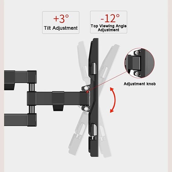 Universal Tv Bracket Telescopic Rotating Hanger Universal Wall Mount Wall Bracket for Tv Flat Panel Led Screen