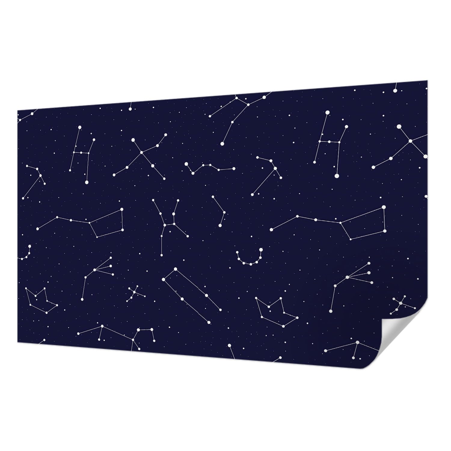 Décoration intérieure astro sky papier peint adhésif chambre