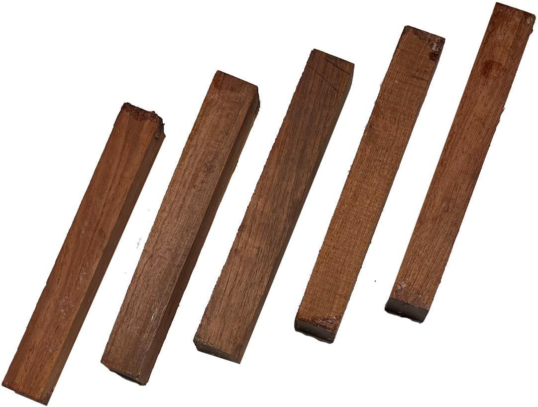 Exotic Wood Zone's Honduras Rosewood Pen Blanks 3/4" x 3/4" x 6" for Turning Wood | Pen Making Supplies 12 Pieces