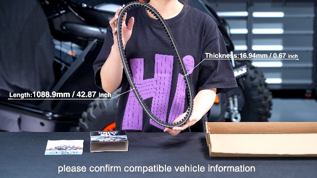 Image of Nilight Drive Belt 3211196 Performance UTV Belts Compatible with Polaris