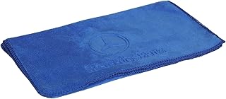 Mercedes Car Drying Towel, Free Microfiber Cleaning Cloth, Premium Professional Soft Microfiber Towel, Super Absorbent Detailing Towel for Car/Windows/Screen/Kitchen - Blue