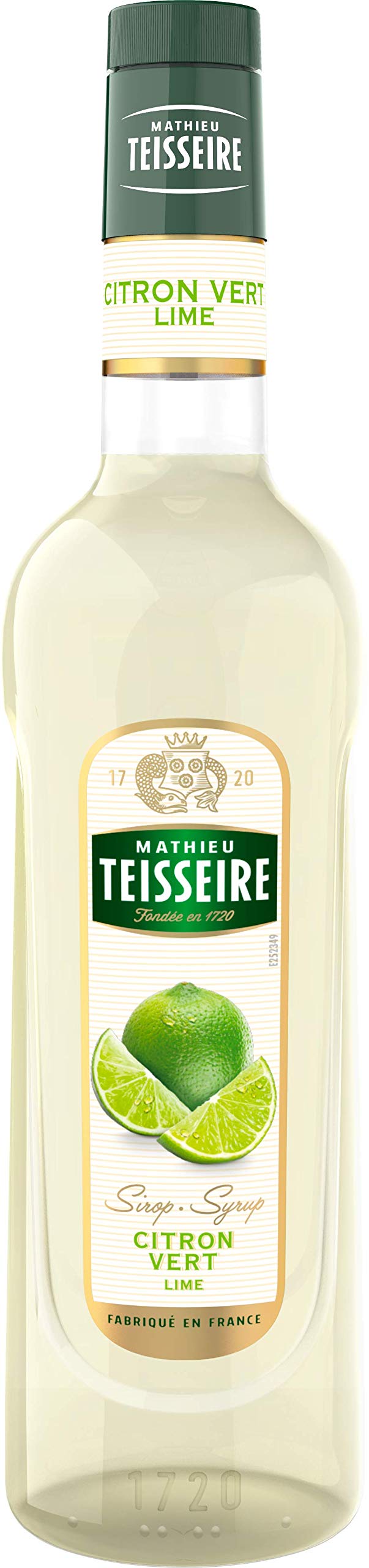 Mathieu Teisseire Lime Green Lemon Syrup, 700 ml
