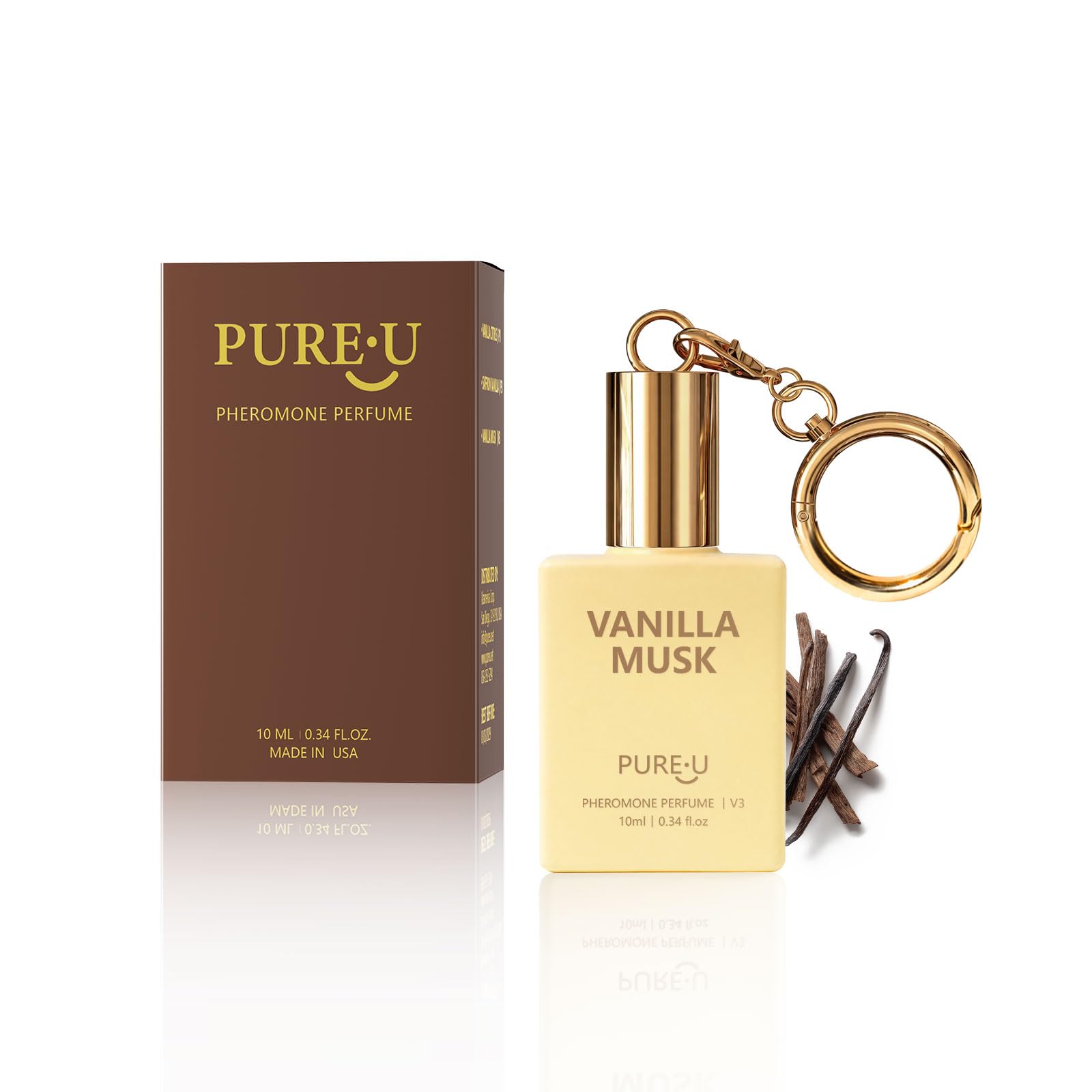 PUREU Pheromones Perfumes for Women, Travel Perfume Oil Long Lasting