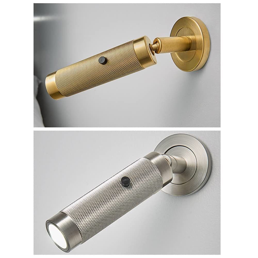 Regulowana Lampa ścienna Led, Aluminiowa, Chroniąca Oczy