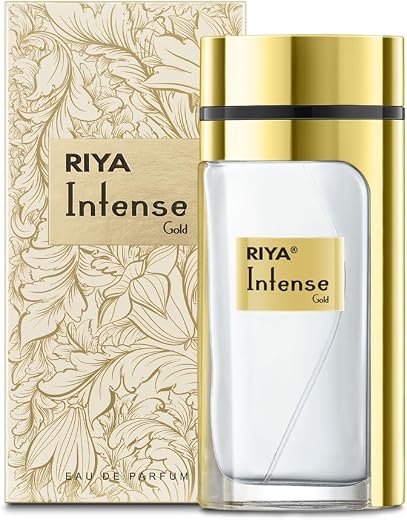 RIYA INTENSE GOLD For Men &amp; Women Eau De Parfum Spray Black Currant Musk 80 ML Long Lasting Fragrance/Intense Perfume/Cere...