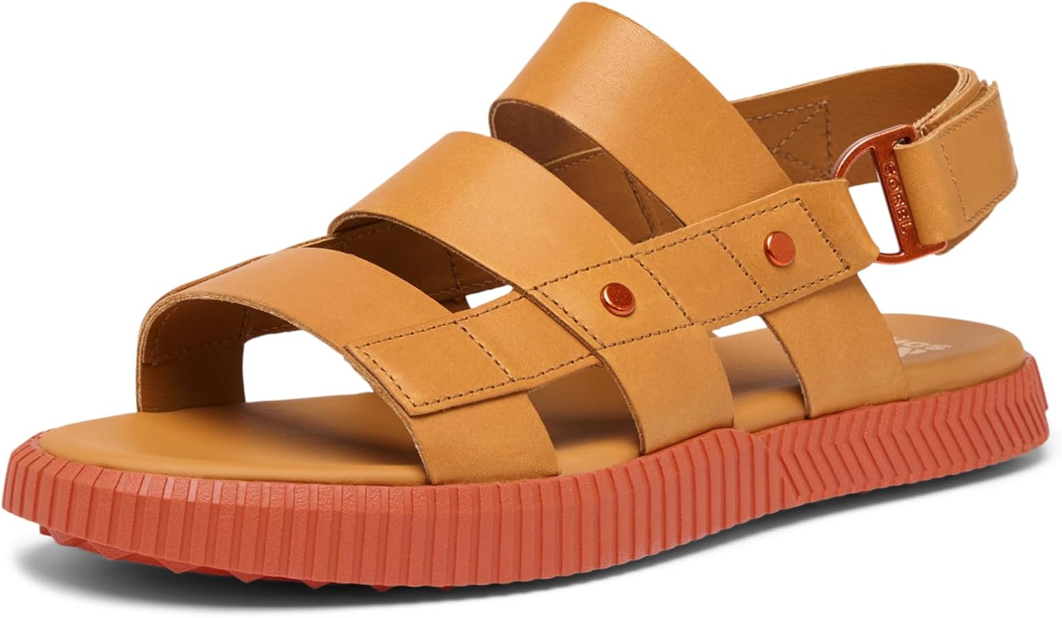 Amazon.com | Sorel Women's ONA Ave™ Slingback Flat Sandal, Canyon