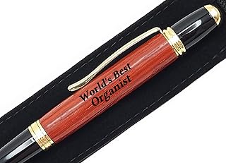 Gift For Organist World's Best Organist Present Engraved Pen