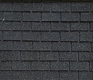 Dollhouse Miniature Roofing Black Square Asphalt Shingles