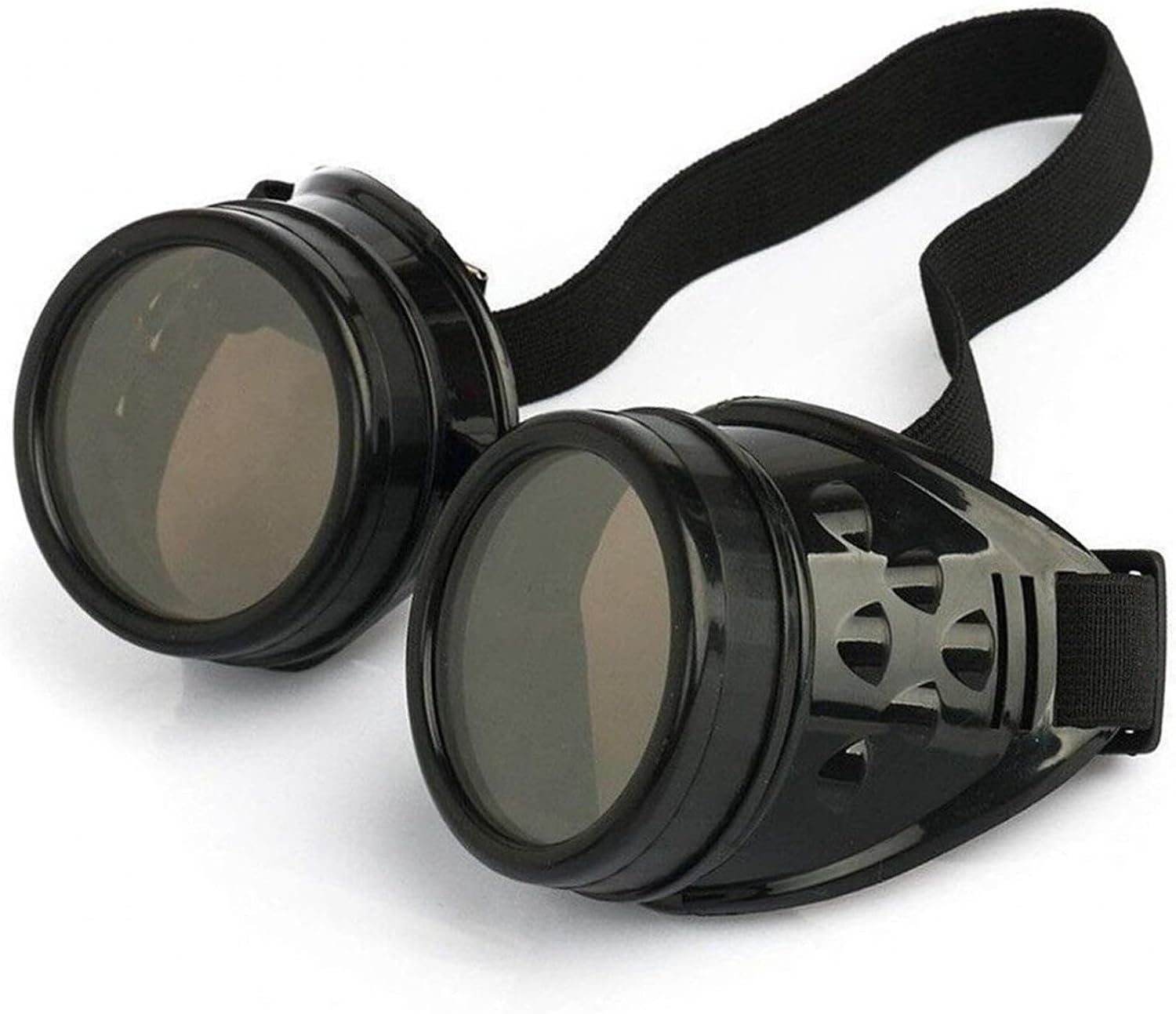 New Sell Vintage Steampunk Goggles Glasses Mad Scientist Goggles for Cosplay Costumes