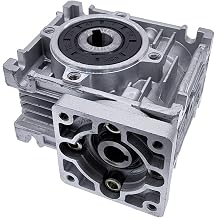 dc Motor Speed Reducer Worm DC Motor Gearbox 14mm Output 51-801 RV030 Worm Gearbox Speed Reducer for 23 Motor Size 60 to 1