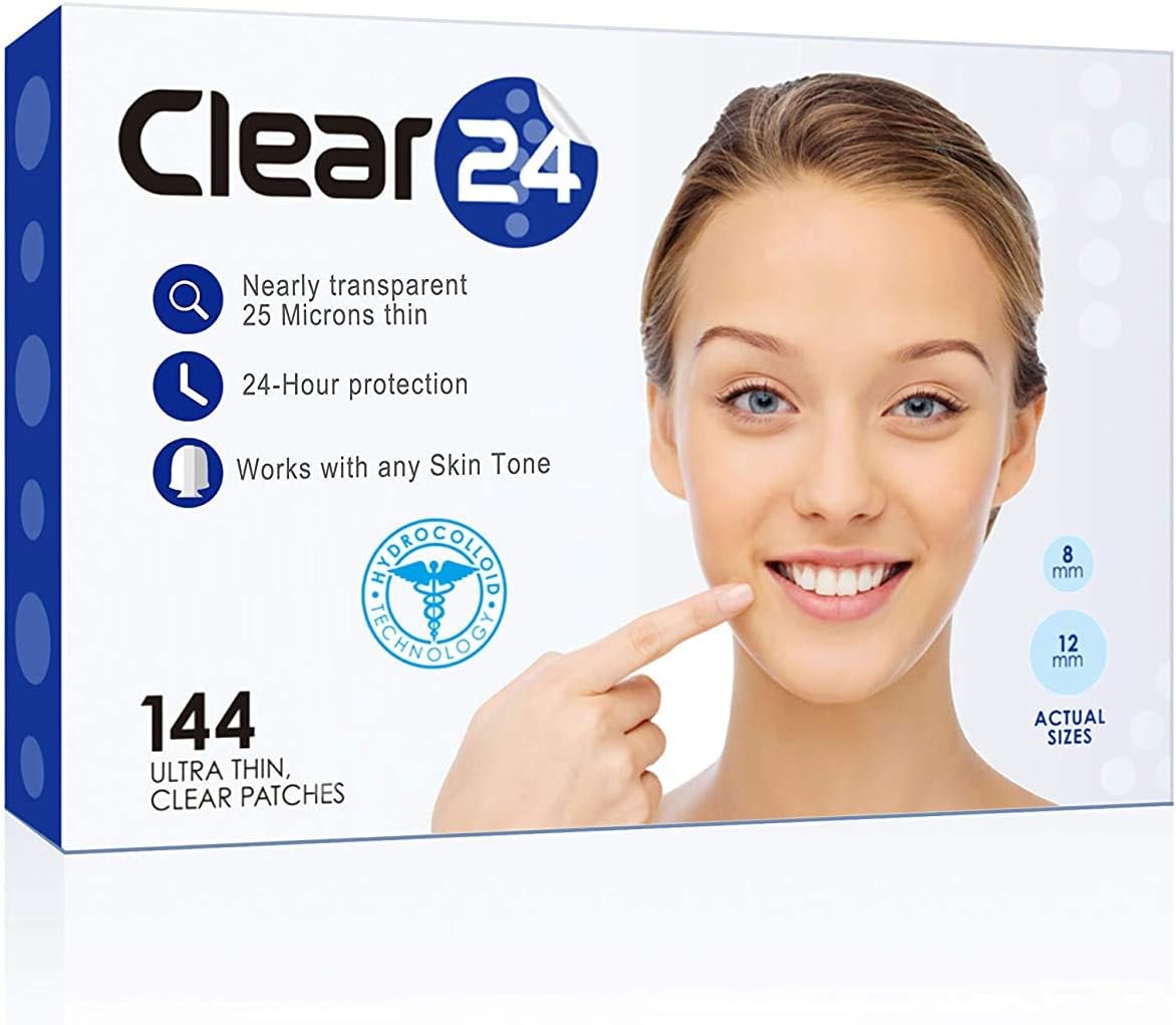 Ultra Thin Pimple and Blemish Cover Patch - Ideal for Day Use, 144 Patches