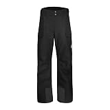 Mammut Fall Line HS Thermo Pants Men – Męskie Izolowane Spodnie Freeride | Wodoodporne i Termiczne | Czarne, Rozmiar 54