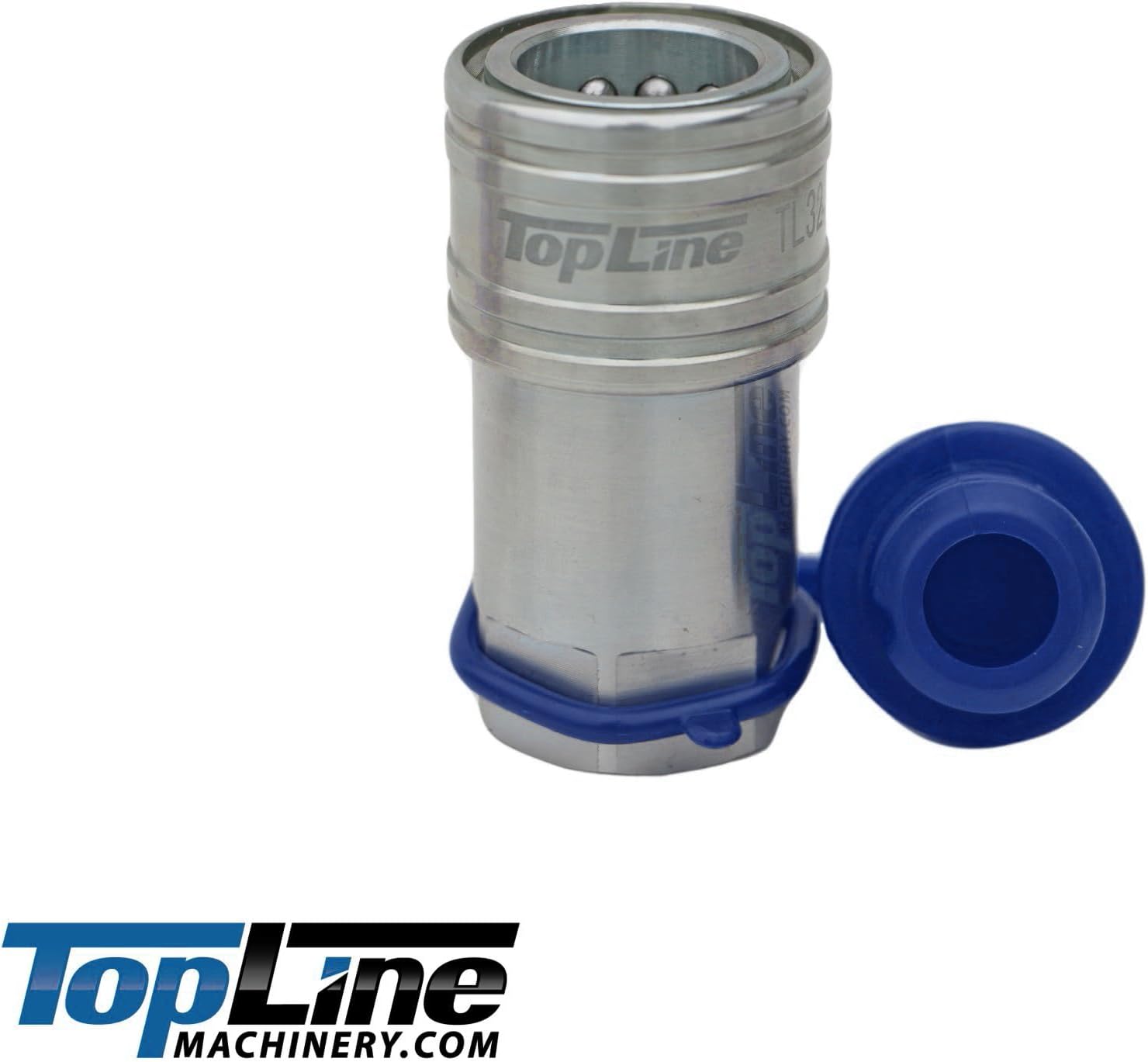 3/4" NPT Thread 3/4 body Ag ISO 5675 Hydraulic Quick Connect Coupler Poppet Valve Set Agricultural TL49