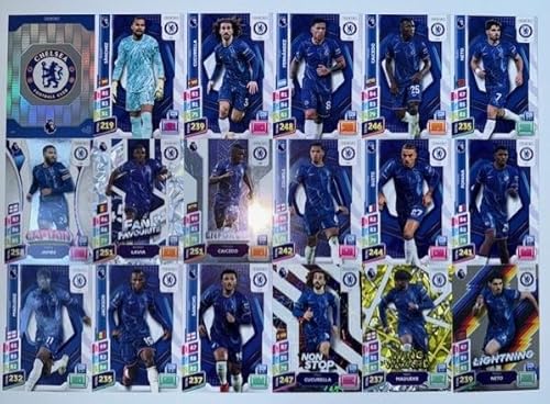 Panini Premier League Plus 2024 2025 Chelsea Base Team Cards
