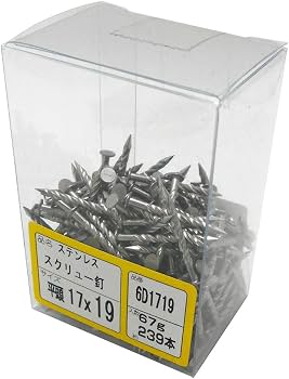 Amazon.co.jp: WAKAI ステンレス釘 平頭 スクリュー プロパック