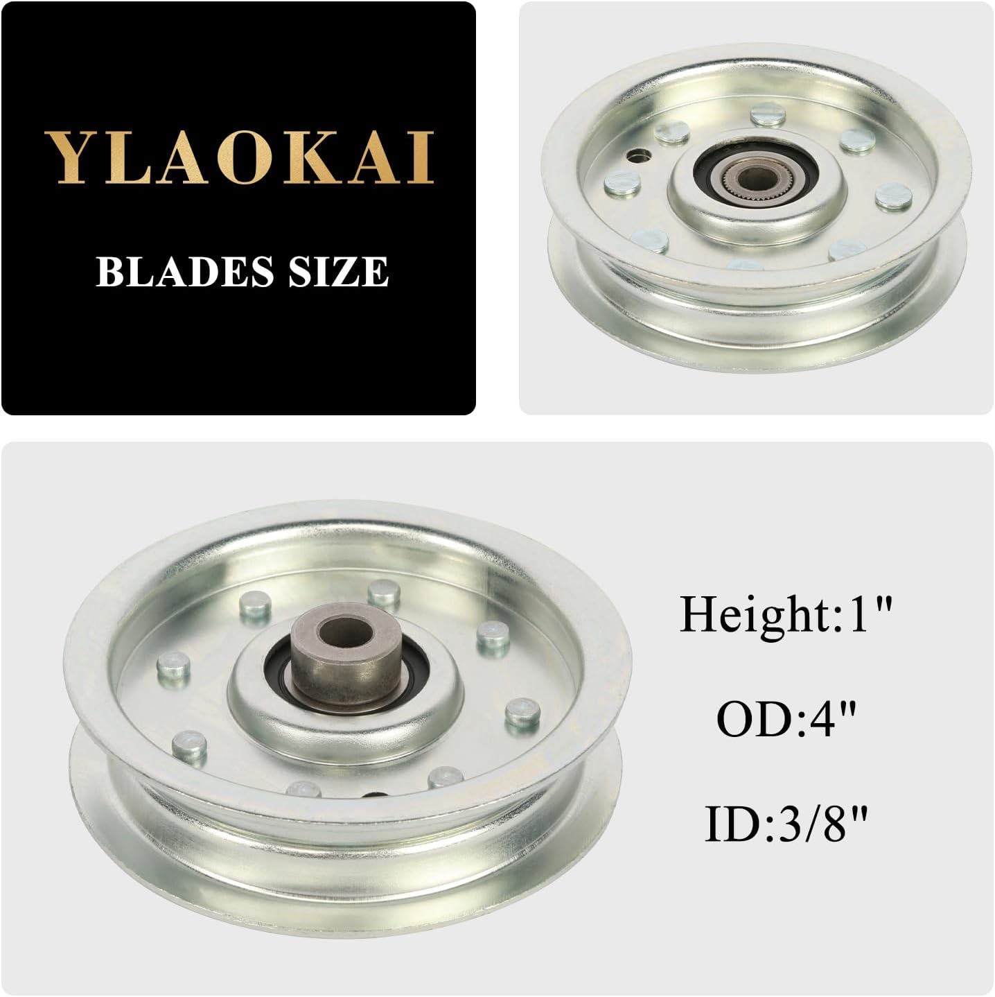 42" Deck Rebuild Kit for Cub Cadet Newer 600 Series Troy Bilt 13AP609G063 13BX609G063 LTX1842 Spindle(2) 618-0565Blade(2) 742-04312 Belt(1) 0498 04317 Idler Pulley(1) 756-0365