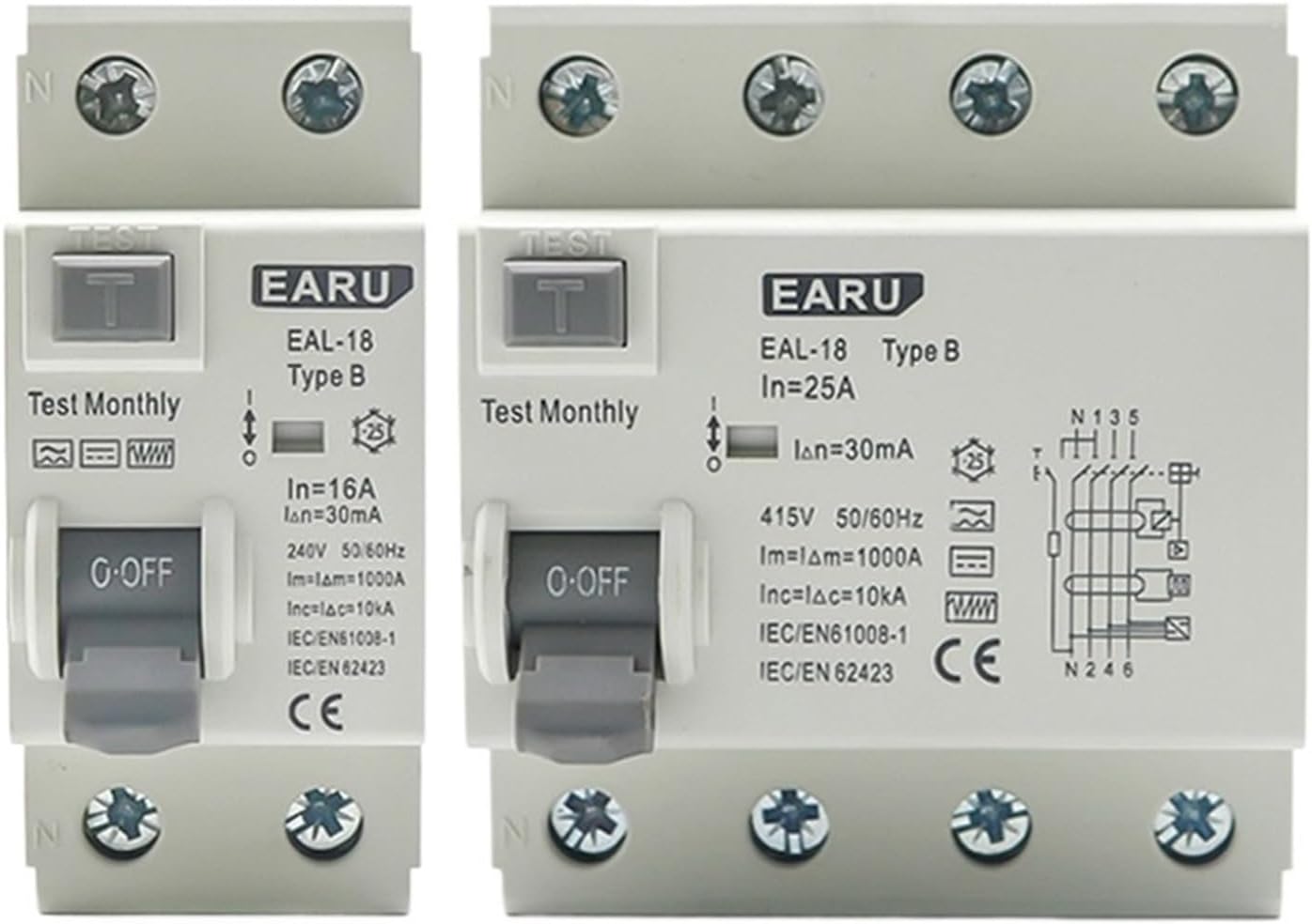 Amazon.com: 2P/4P 10/30/100/300mA Electric Vehicle EV Charging Pile ...