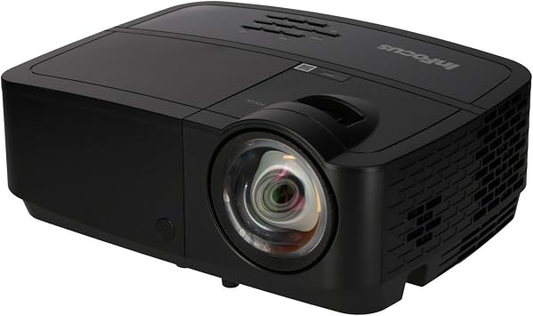 InFocus IN124STx XGA DLP Short Throw Network Projector, 3700, Lumens, 140001 Contrast Ratio