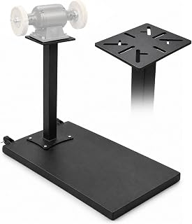 Heavy-Duty Mobile Vise Stand, 36-Inch Alloy Steel Workstation with Tool Storage Racks, Non-Slip Stable Positioning, Black Crinkle