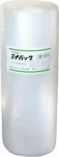 【 日本製 】 酒井化学 #400SS 600mm×20m 緩衝材 ロール ミナパック 紙管なし 【 ポリエチレン製 エアキャップ 】産業用 (業務用エアパック)